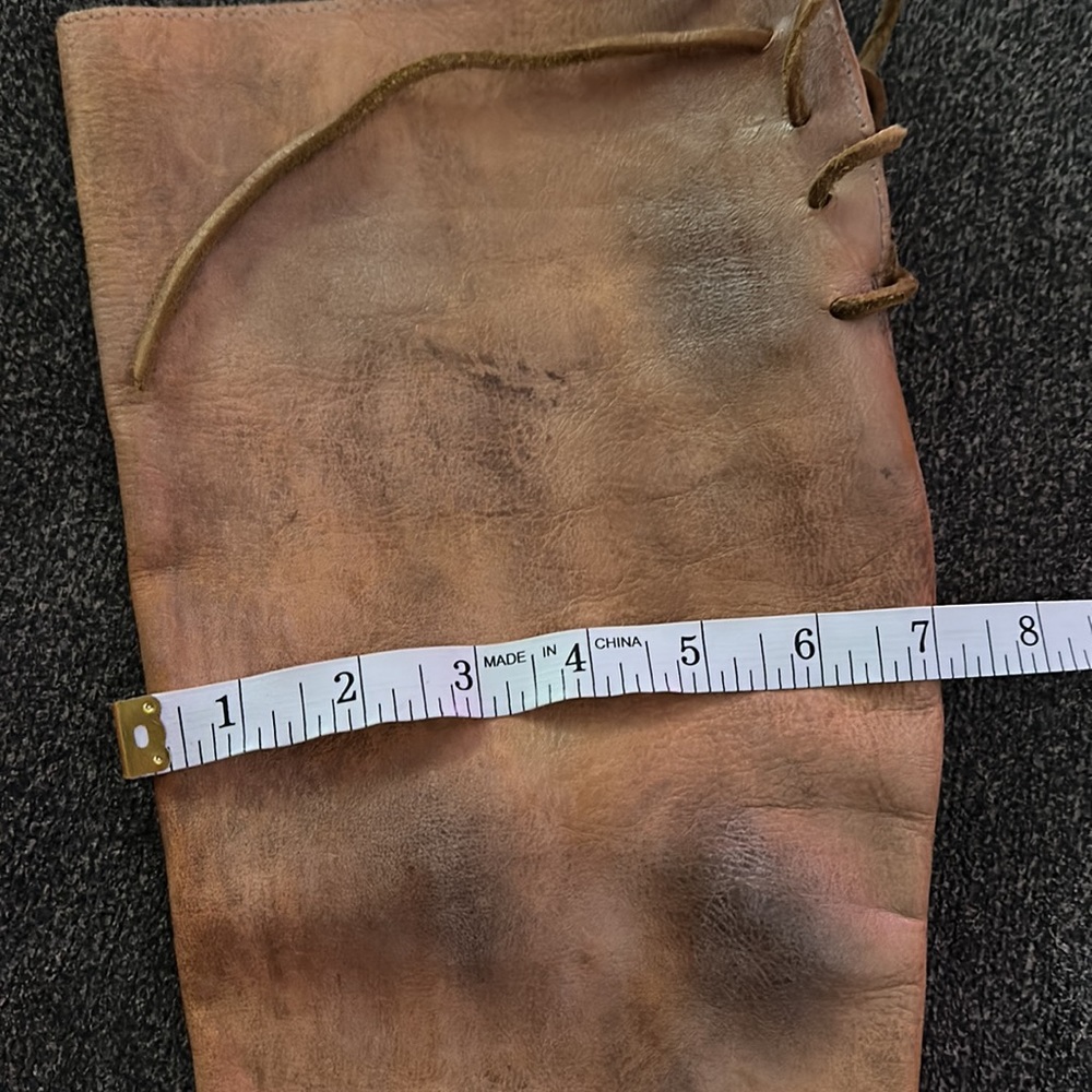 BED|STU Tan Over-the-Knee Leather Boots - Picture 6 of 7